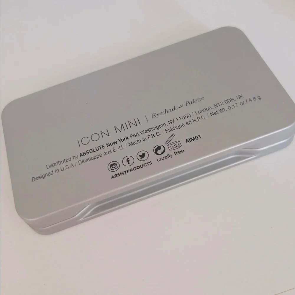 ICON MINI Absolute New York Eyeshadow Palette - Neutral & Brown Colors